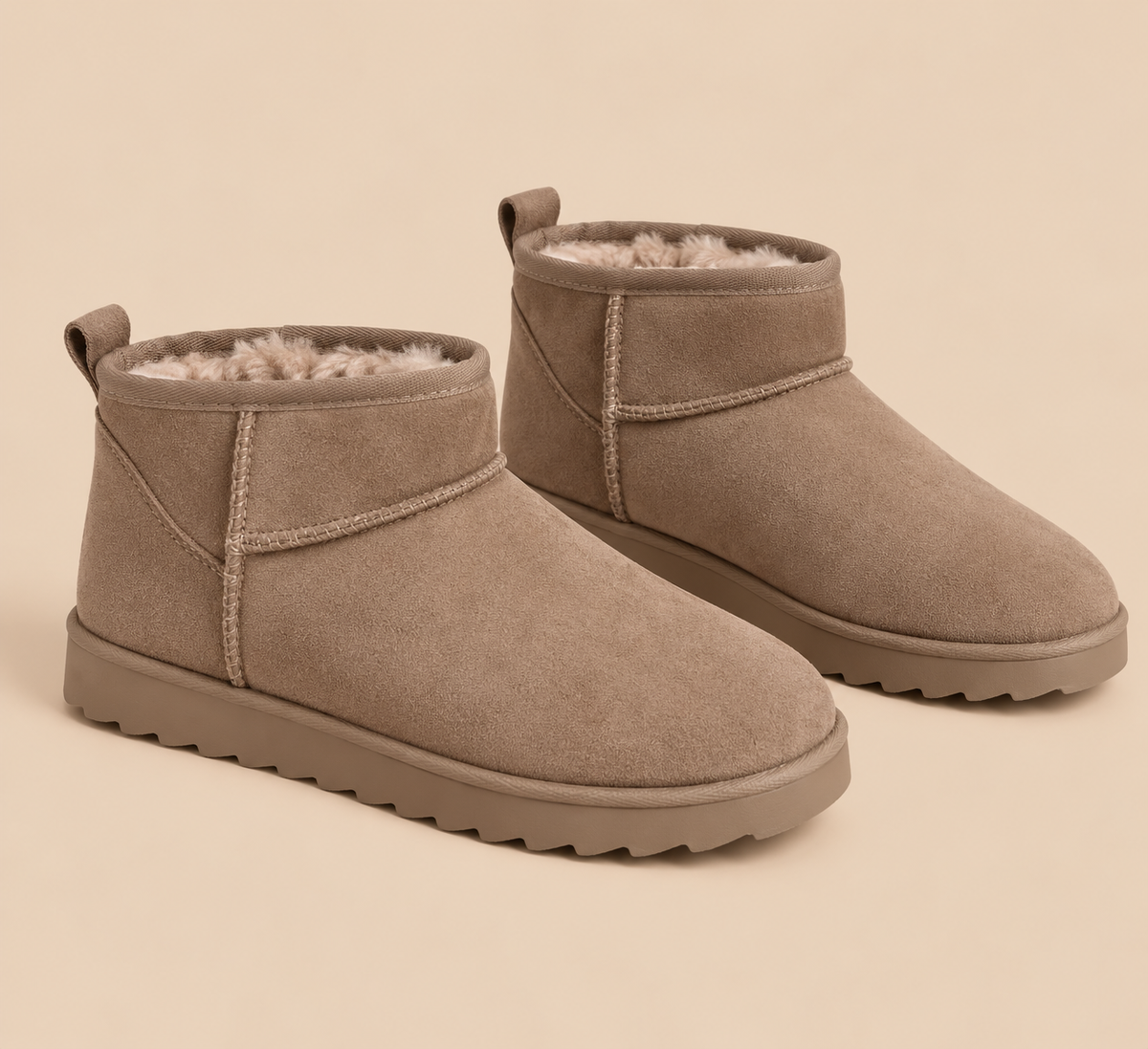 MINI BOTTINES FOURÉES NORA