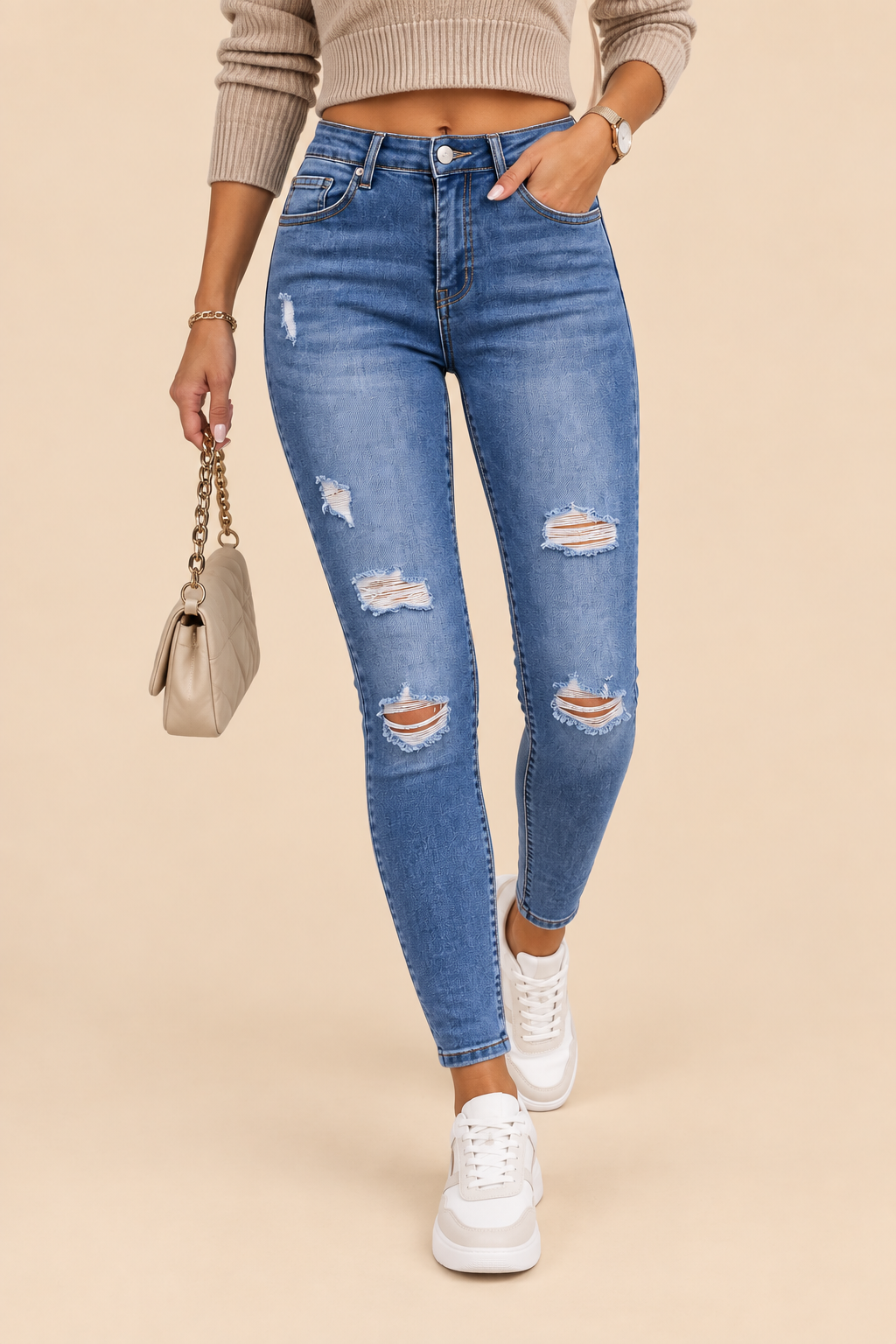 JEANS SKINNY STRETCH LOLA